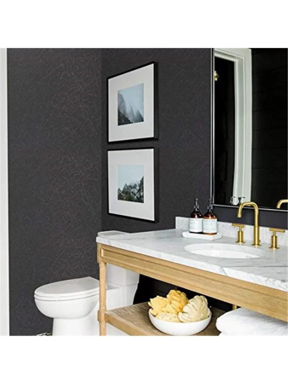 black peel stick wallpaper embossed textured waterproof vinyl contact paper cabi